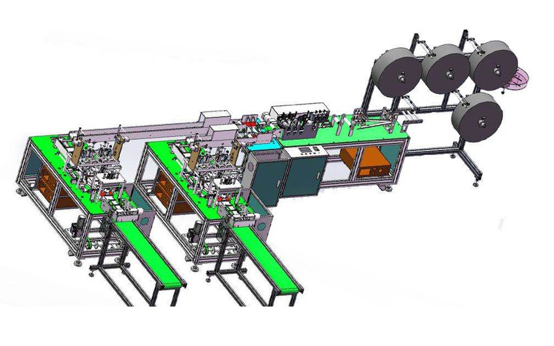 常州范群加推两款全自动一次性三层口罩生产线